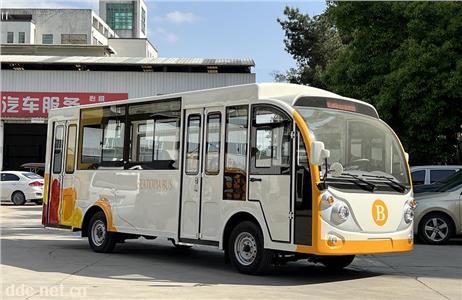  品堰特种车辆 全封闭四轮电动观光车 23座电动观光游览车